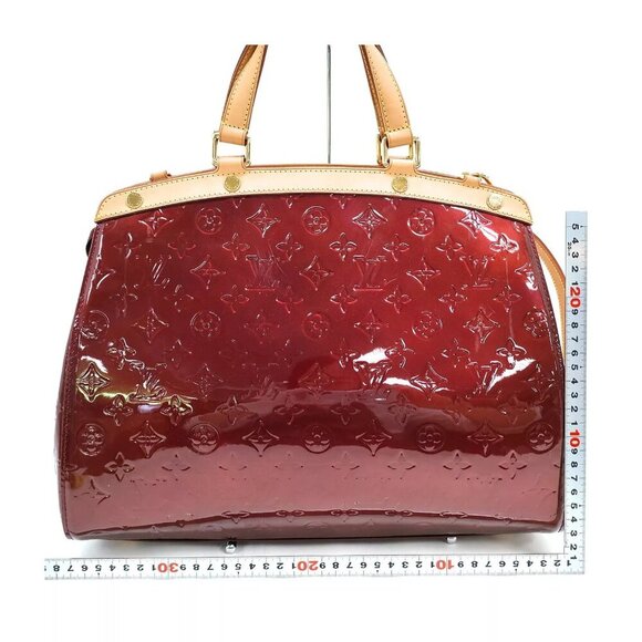 100% Authentic Louis Vuitton GM Brown Vernis Hand Bag 2902852 455-121924 - Picture 2 of 16